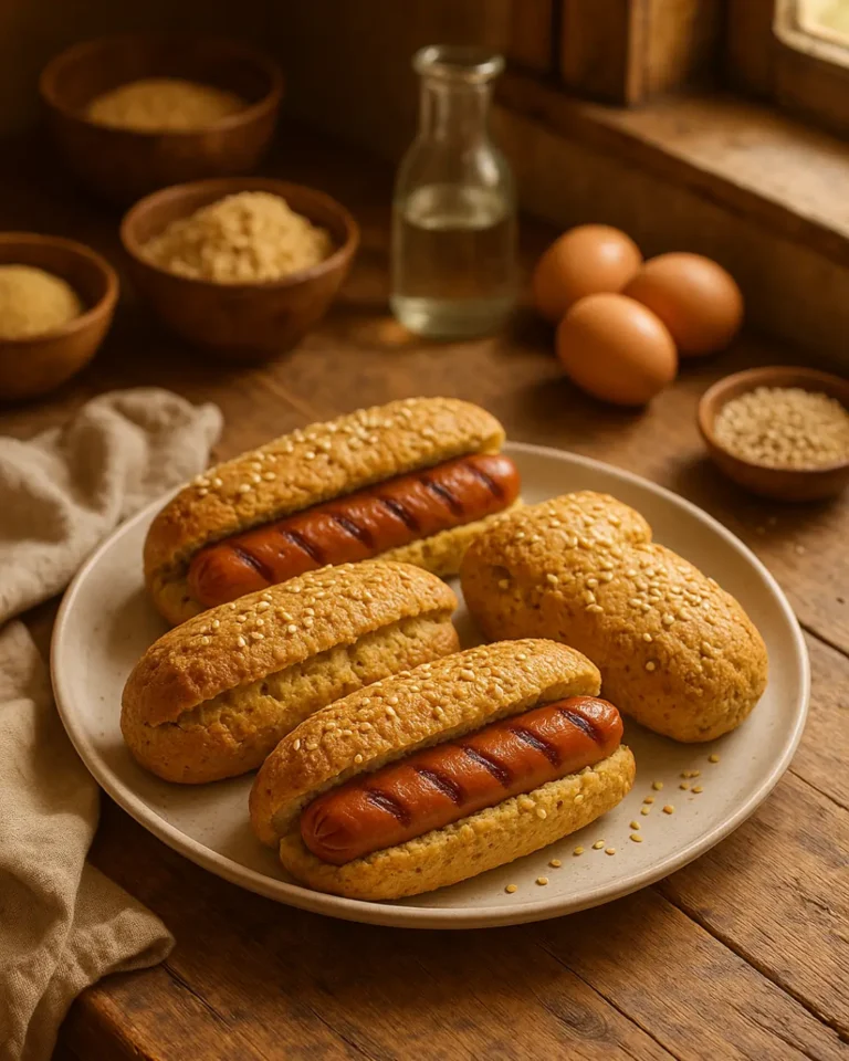 best hot dog buns for diabetics on rustic kitchen table